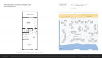 Unit 1010 Westbury F floor plan
